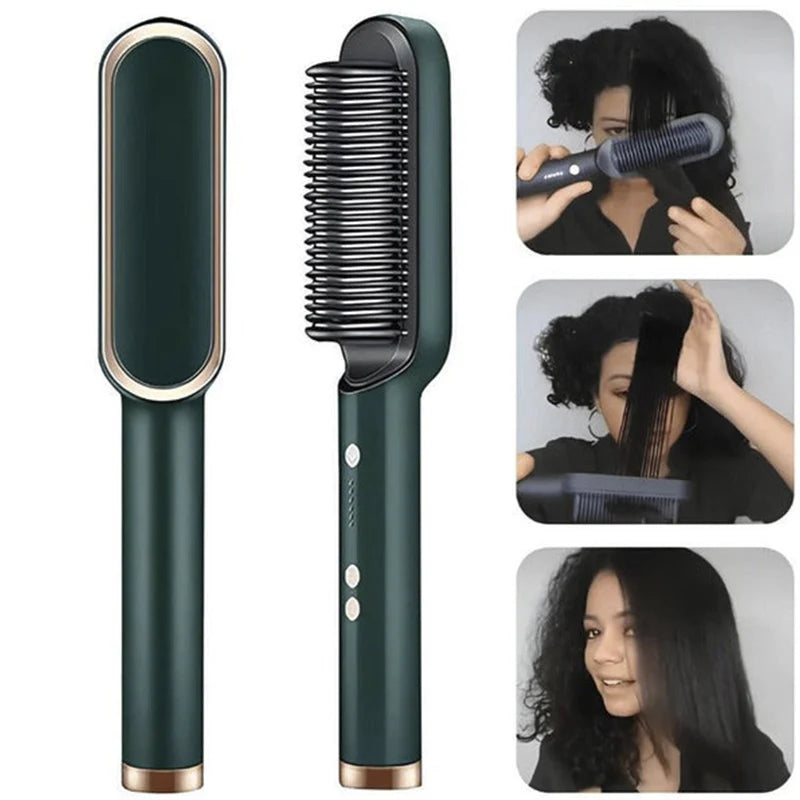 FrizzFree Pro® Cepillo Alisador antifriz.