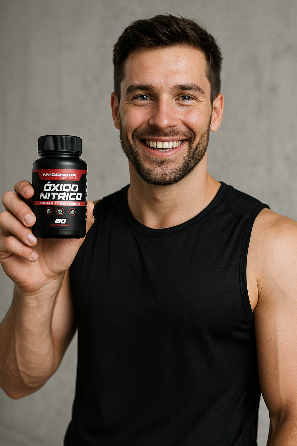 Potencia Máxima – Libera tu verdadero potencial. Oxido Nitrico 1000mg 60 Caps