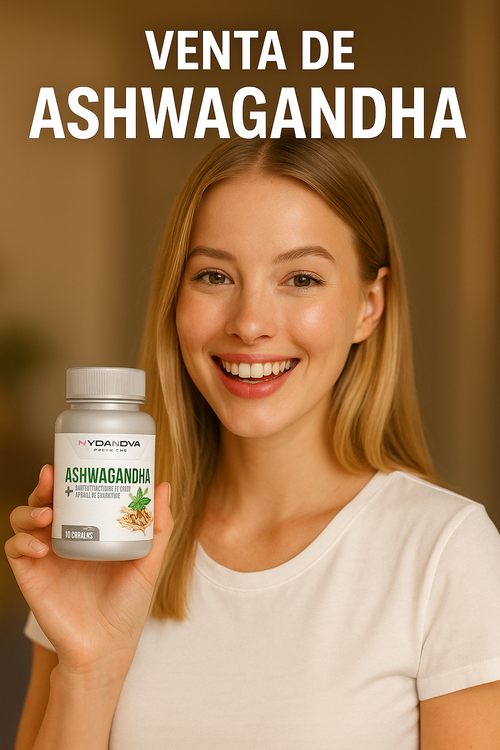 Ashwagandha Magnesio 1000mg 60 Caps