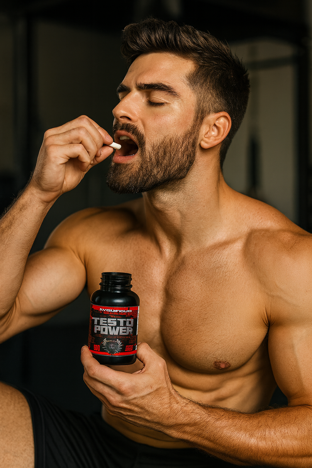 “Testo Power 1000mg – Energía, fuerza y vitalidad en cada cápsula”