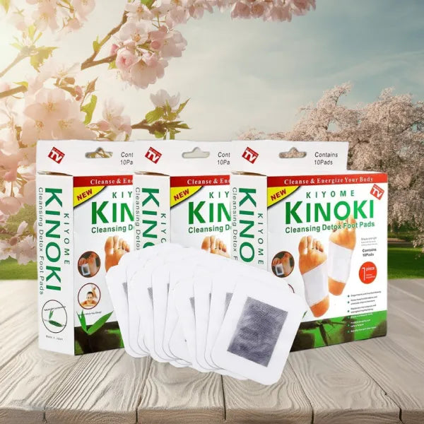 ¡Desintoxica tu cuerpo mientras duermes con los Parches Kinoki Pach®! 🌿