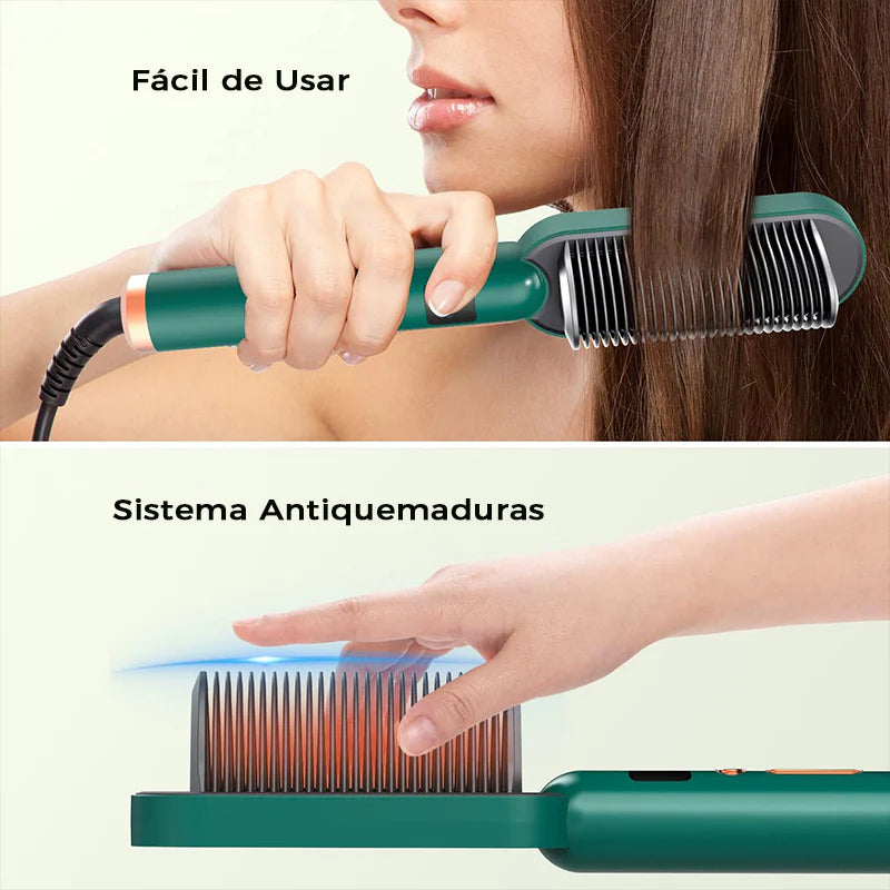 FrizzFree Pro® Cepillo Alisador antifriz.