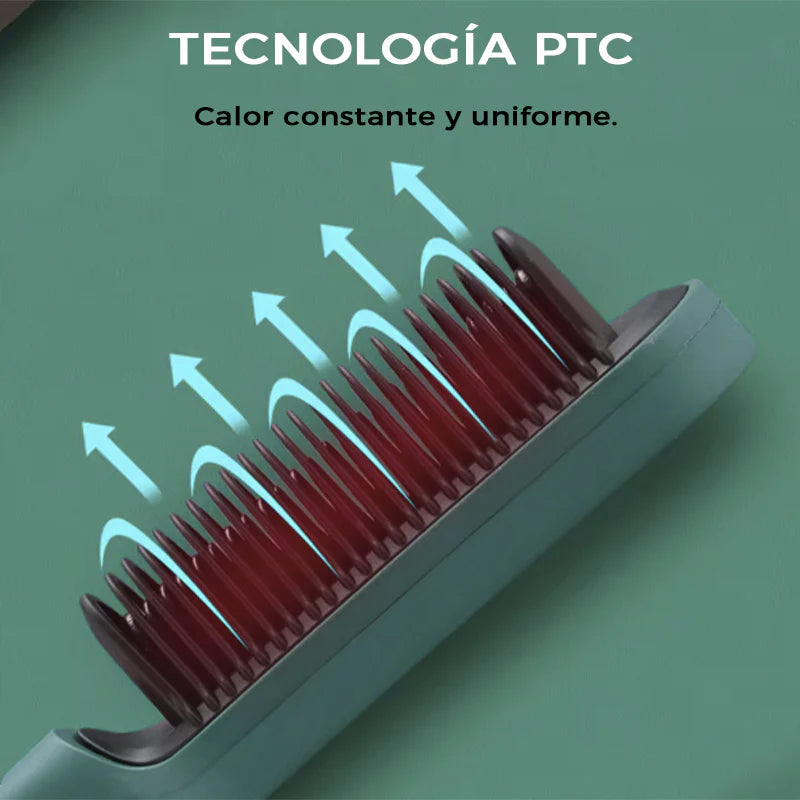 FrizzFree Pro® Cepillo Alisador antifriz.