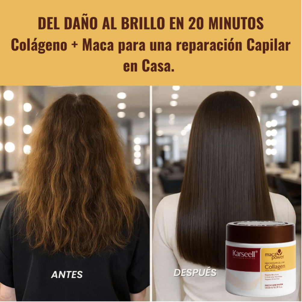 Karseell Botox Capilar "De Cabello Dañado a Cabello de Ensueño… en una Sola Aplicación"