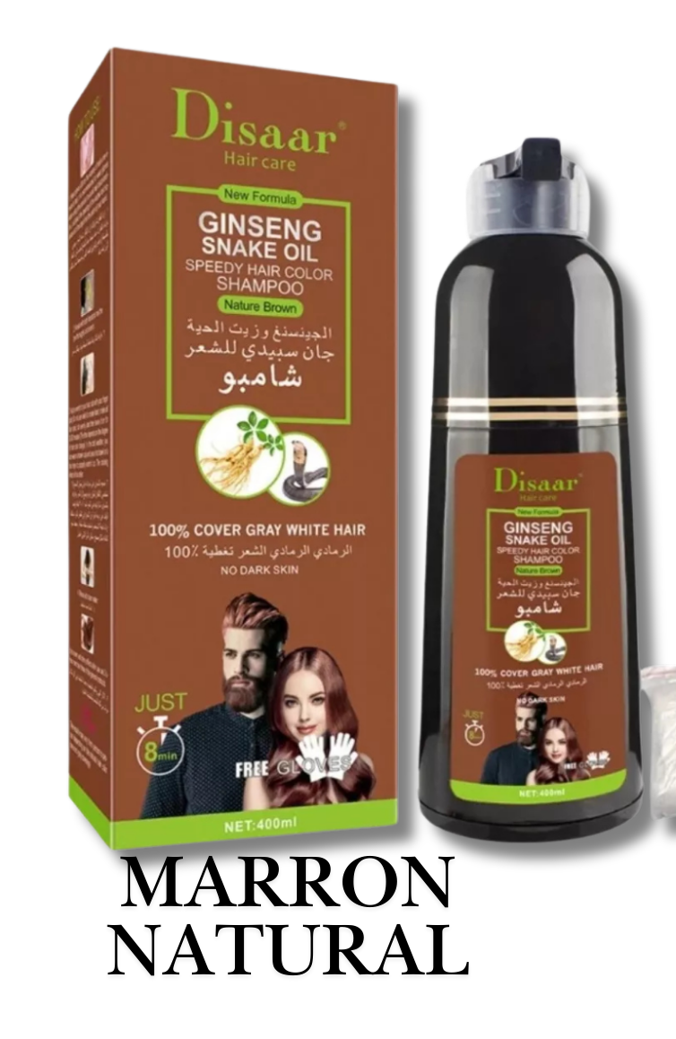 Shampoo Colorante Tinte Cubre Canas Dissar