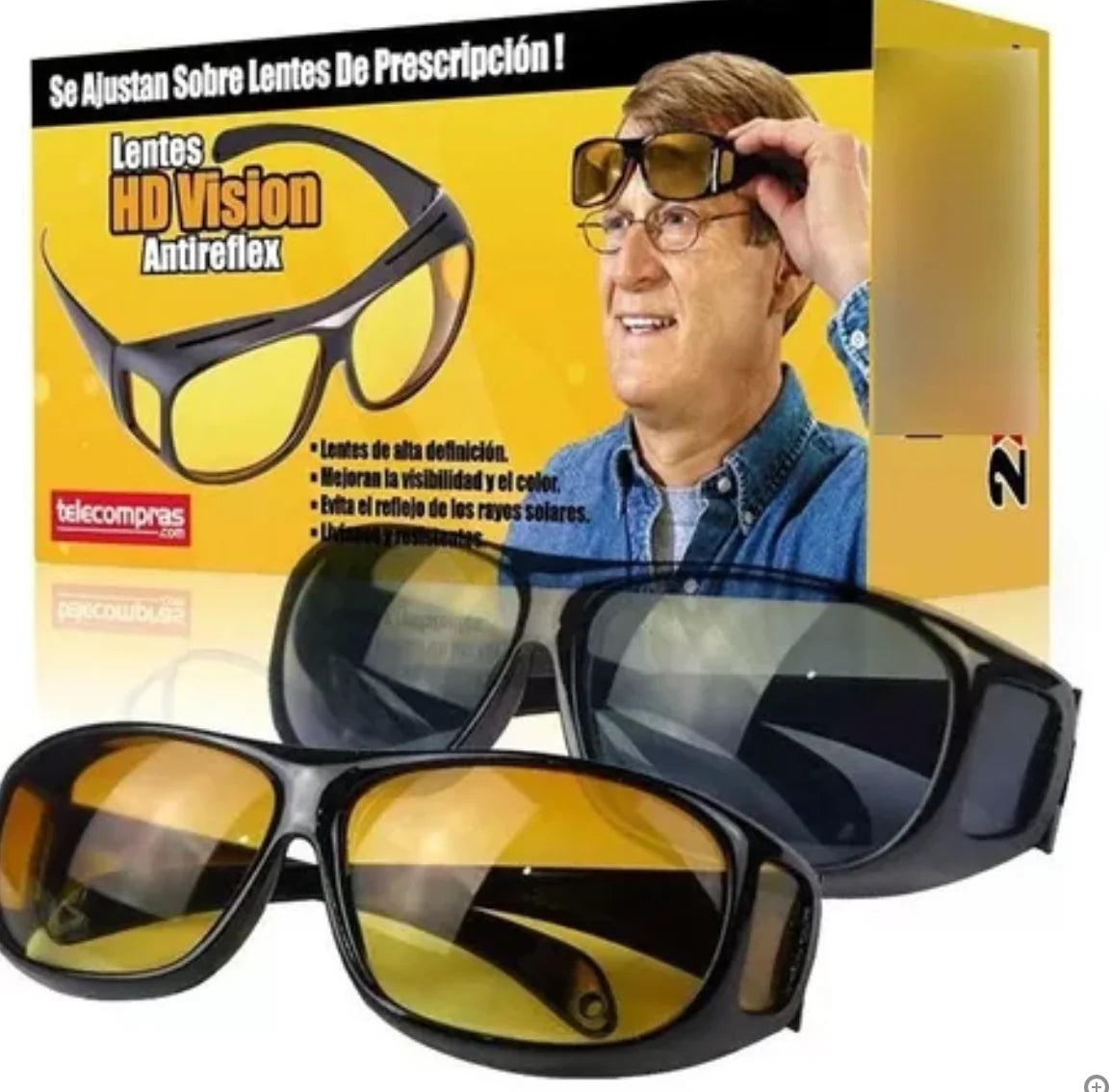 Lentes HD Vision 2x1 !!!