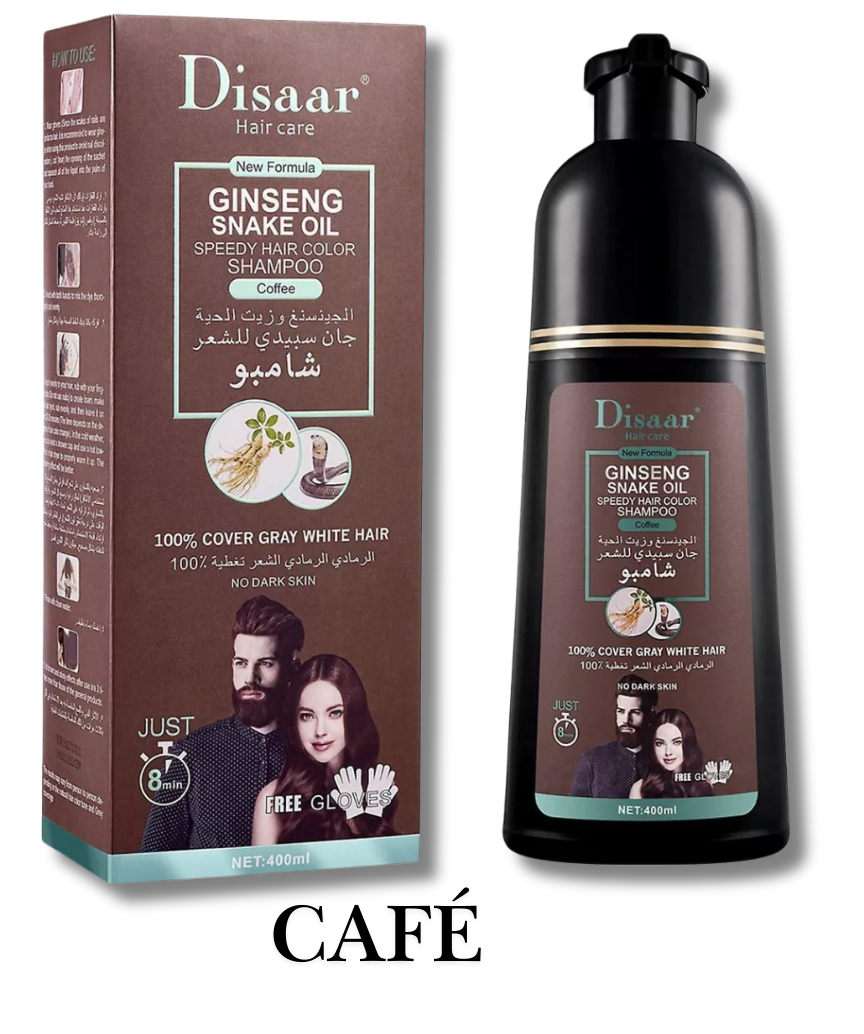 Shampoo Colorante Tinte Cubre Canas Dissar
