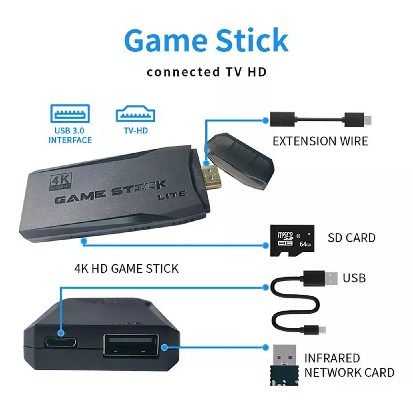 Consola Retro M8 Videos Juegos