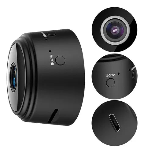 3 Mini Cámaras de Seguridad X $34.990