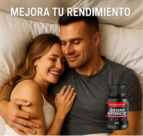 Potencia Máxima – Libera tu verdadero potencial. Oxido Nitrico 1000mg 60 Caps