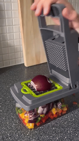Rallador Cortador Frutas y Verduras- 14 piezas-