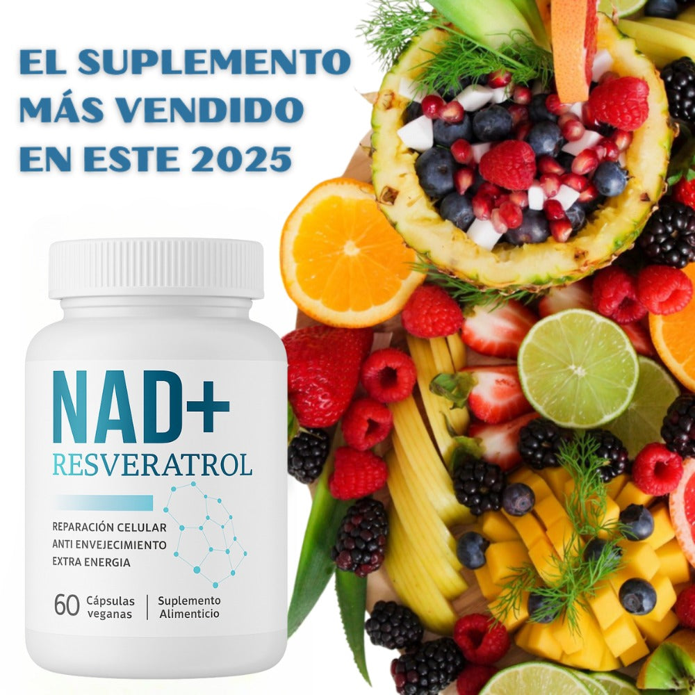 Nad Resveratrol 500mg 60 Caps Original