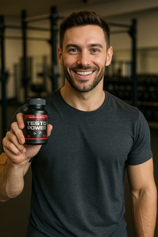 “Testo Power 1000mg – Energía, fuerza y vitalidad en cada cápsula”