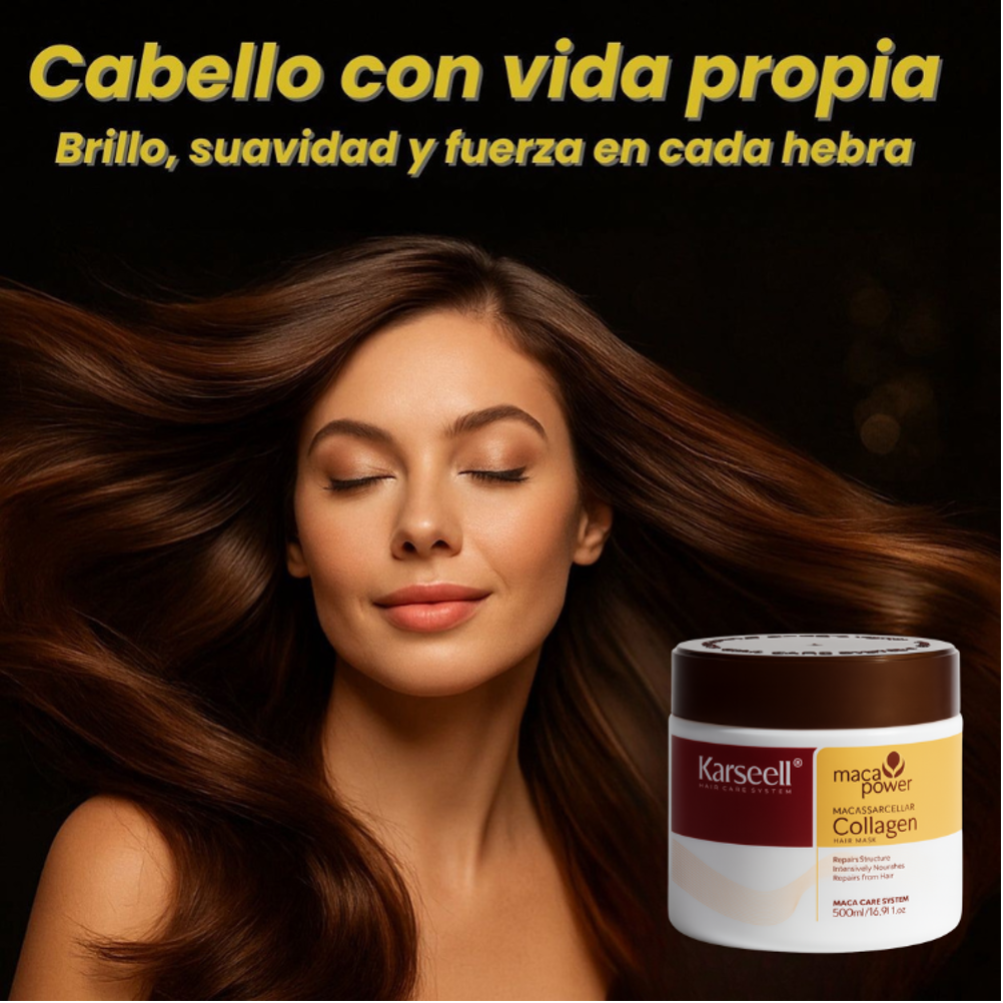 Karseell Botox Capilar "De Cabello Dañado a Cabello de Ensueño… en una Sola Aplicación"