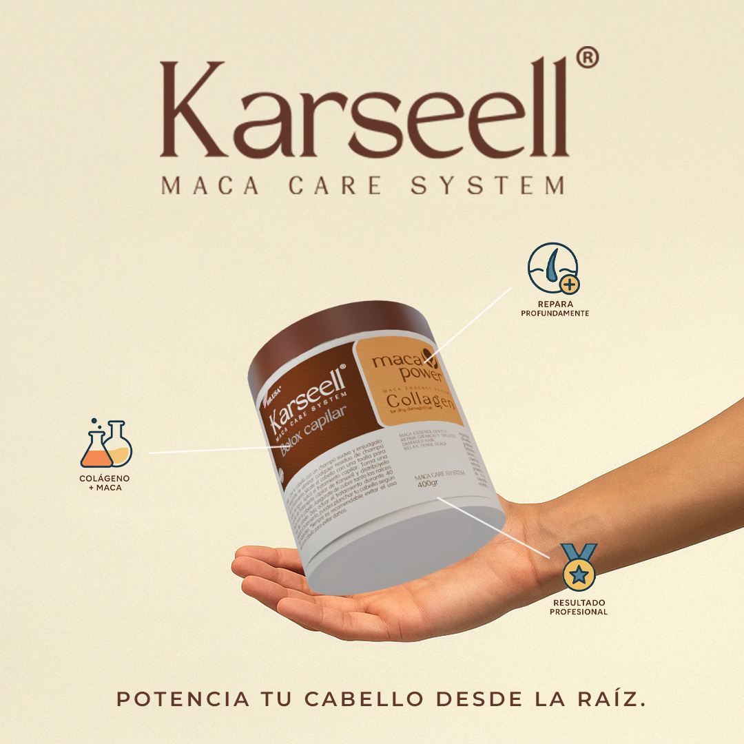 Karseell Botox Capilar "De Cabello Dañado a Cabello de Ensueño… en una Sola Aplicación"
