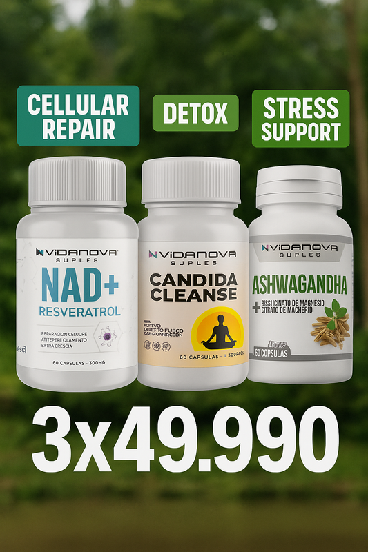 Pack X 3 Nad ashwagandha candida OFERTA!!!!!